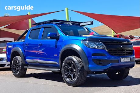 Blue 2019 Holden Colorado Crew Cab Pickup Ls (4X4) (5Yr)