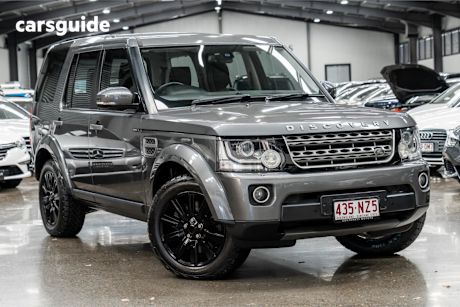 Grey 2015 Land Rover Discovery 4 Wagon 3.0 Tdv6