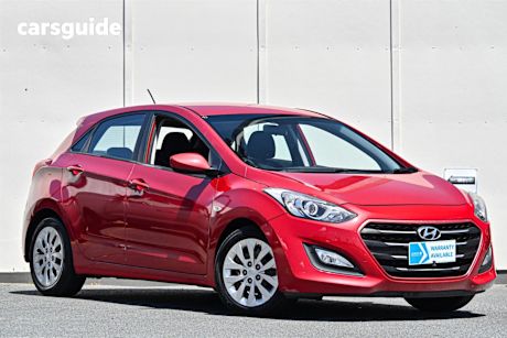 Red 2015 Hyundai I30 Hatchback Active