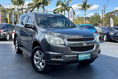 Grey 2012 Holden Colorado 7 Wagon Ltz (4X4)
