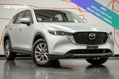 Silver 2022 Mazda CX-5 Wagon Touring (Awd)