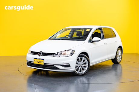 White 2018 Volkswagen Golf Hatchback 110 Tsi Comfortline