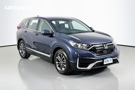 Blue 2020 Honda CR-V Wagon Vti X (2Wd) 5 Seats