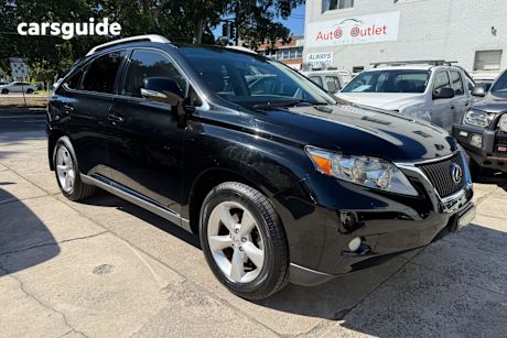 Black 2010 Lexus RX350 Wagon Prestige