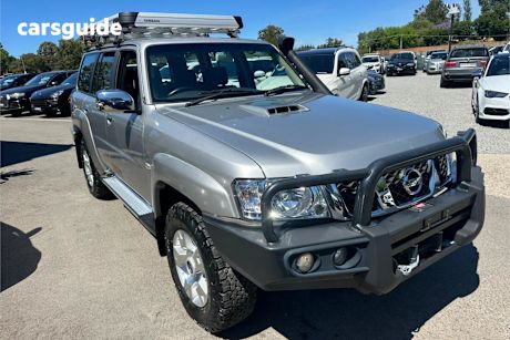 Silver 2016 Nissan Patrol Wagon St (4X4) Legend Edition
