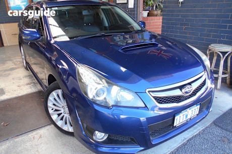 Blue 2009 Subaru Liberty Wagon 2.5I Gt Premium