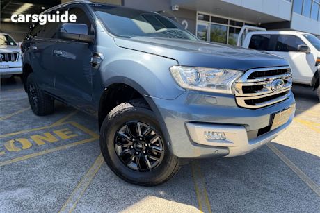 Blue 2016 Ford Everest Wagon Titanium