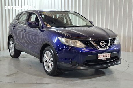 Blue 2015 Nissan Qashqai Wagon St (4X2)