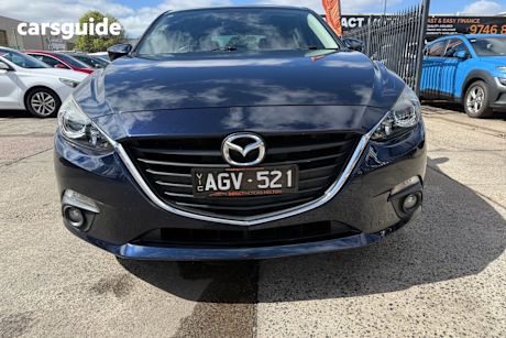 Blue 2015 Mazda 3 Hatchback Sp25