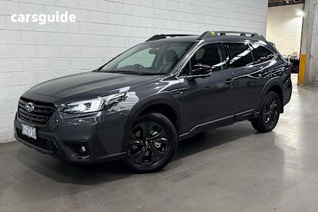 Grey 2022 Subaru Outback Wagon Awd Sport