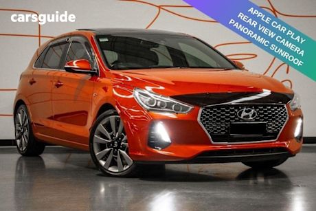 Orange 2017 Hyundai I30 Hatchback Sr Premium