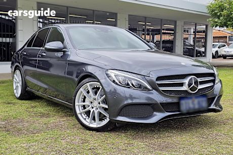 Grey 2016 Mercedes-Benz C250 Sedan
