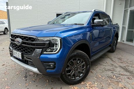 Blue 2025 Ford Ranger Double Cab Pick Up Wildtrak 2.0 (4X4)
