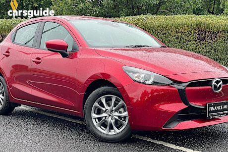 Red 2024 Mazda 2 Hatchback G15 Pure