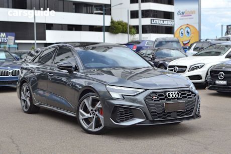 Grey 2022 Audi S3 Sedan 2.0 Tfsi Quattro