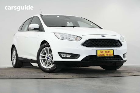White 2018 Ford Focus Hatchback Trend