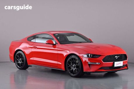 Red 2018 Ford Mustang Coupe Fastback 2.3 Gtdi