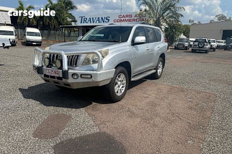 Silver 2009 Toyota Landcruiser Prado Wagon Kakadu (4X4)