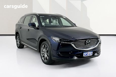 Blue 2019 Mazda CX-8 Wagon Asaki (Awd) (5Yr)