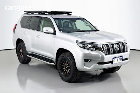 Silver 2022 Toyota Landcruiser Prado Wagon Vx