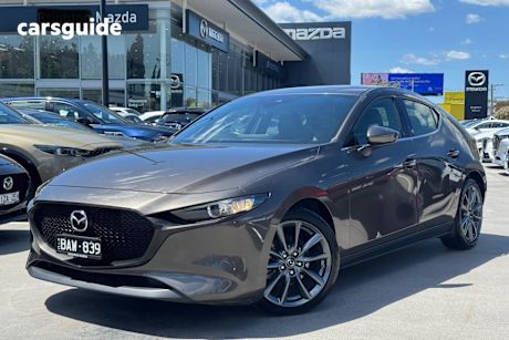 Brown 2019 Mazda 3 Hatchback G25 Gt