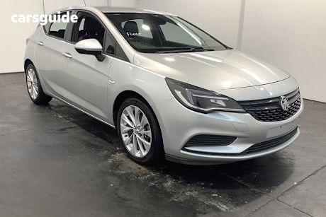 Silver 2018 Holden Astra Hatchback R+