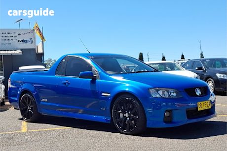 Blue 2011 Holden UTE Ute Tray SS V R