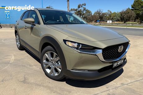 Beige 2025 Mazda CX-30 Wagon G20 Evolve (Fwd)