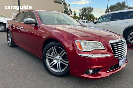 Red 2012 Chrysler 300 Sedan C