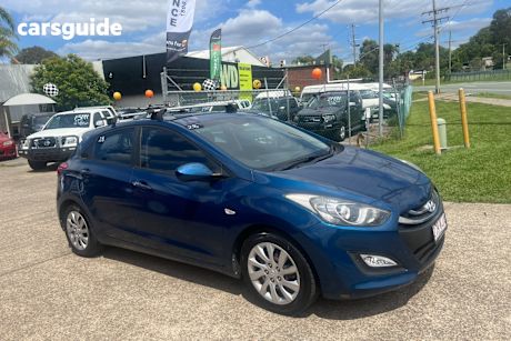 Blue 2014 Hyundai I30 Hatchback Active