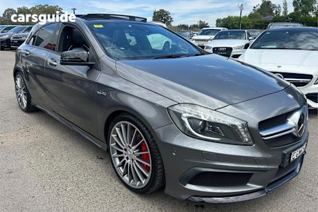 Grey 2015 Mercedes-Benz A45 Hatchback Amg