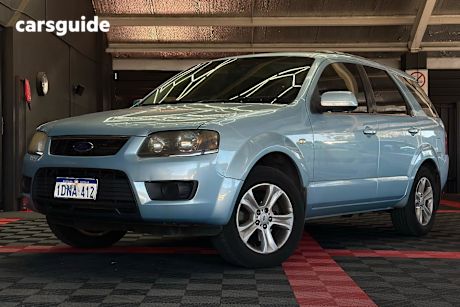 Blue 2010 Ford Territory Wagon Tx (Rwd)