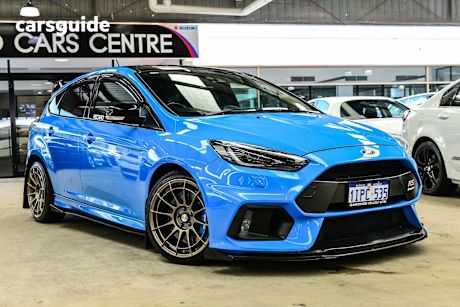 Blue 2018 Ford Focus Hatchback Rs Limited Edition