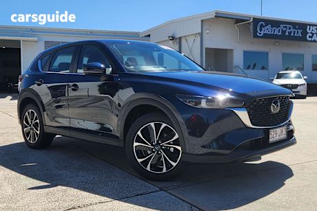 Blue 2024 Mazda CX-5 Wagon G25 Touring (Awd)