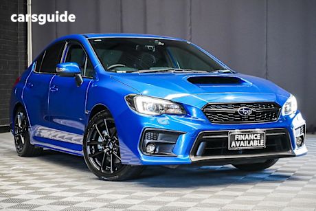 Blue 2019 Subaru WRX Sedan Premium (Awd)