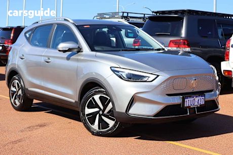 Silver 2024 MG ZS EV Wagon Essence