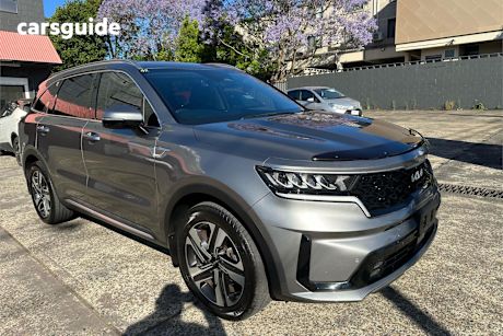 Grey 2022 Kia Sorento Wagon Sport+ 7 Seat