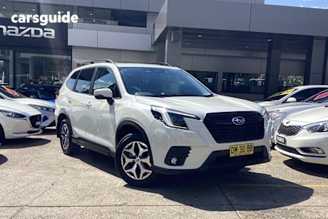 White 2024 Subaru Forester Wagon 2.5I (Awd)