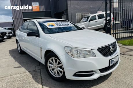 White 2013 Holden Commodore Sedan Evoke (Lpg)