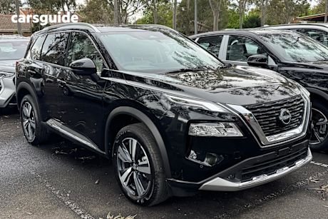 Black 2024 Nissan X-Trail Wagon Ti (4Wd)