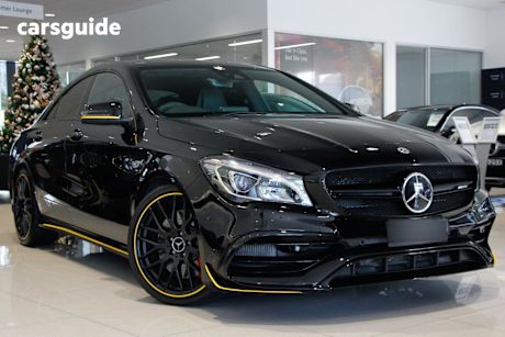 Black 2018 Mercedes-Benz CLA45 Coupe 4Matic