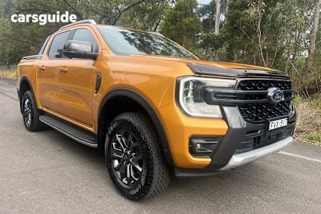 Yellow 2024 Ford Ranger Double Cab Pick Up Wildtrak 2.0 (4X4)