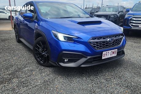 Blue 2022 Subaru WRX Sedan Rs (Awd)