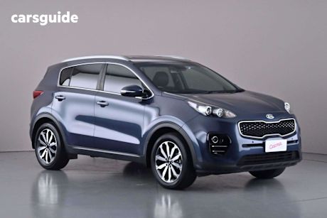 Blue 2016 Kia Sportage Wagon Sli (Fwd)