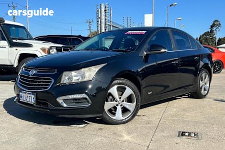 Black 2016 Holden Cruze Sedan Z-Series