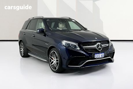 Blue 2017 Mercedes-Benz GLE63 Wagon S 4Matic