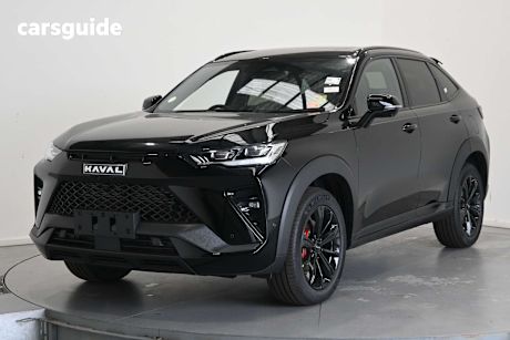 Black 2025 GWM Haval H6GT Wagon Ultra Phev (4Wd)