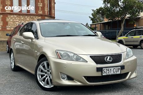 Bronze 2006 Lexus IS250 Sedan Sports Luxury