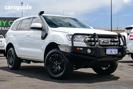 White 2016 Ford Everest Wagon Trend
