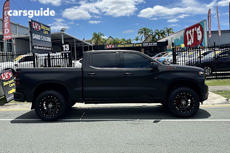 Black 2021 Chevrolet Silverado Crew Cab Utility 1500 Ltz Premium Tech Pack